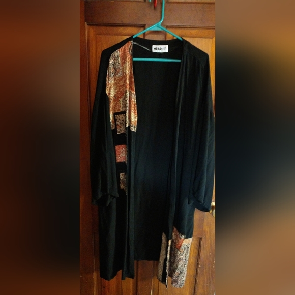 Early 90s duster/long sweater plus size. Art teacher vibes! - Picture 3 of 4